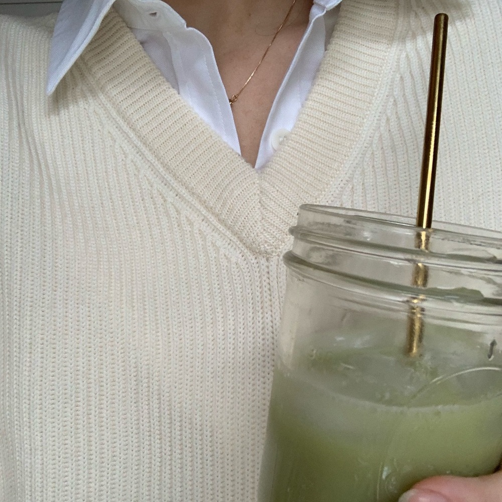 NWOT Zara Merino Wool Cream Sweater